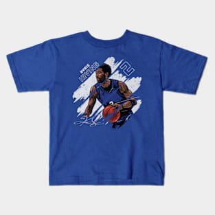 Kyrie Irving Dallas Stripes Kids T-Shirt